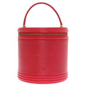 美品 ルイ ヴィトン エピ カンヌ カスティリアンレッド  M48037 ハンドバッグ バッグ 赤 LV 0328 【中古】 LOUIS VUITTON