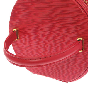 美品 ルイ ヴィトン エピ カンヌ カスティリアンレッド  M48037 ハンドバッグ バッグ 赤 LV 0328 【中古】 LOUIS VUITTON