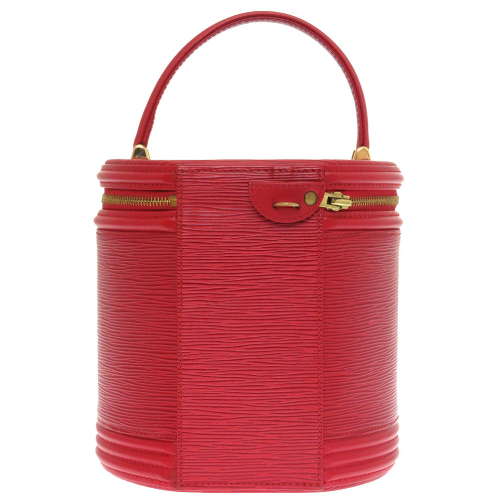ベタ無し 美品 ルイ ヴィトン エピ カンヌ カスティリアンレッド M48037 ハンドバッグ バッグ 赤 LV 0329 【中古】 LOUIS VUITTON