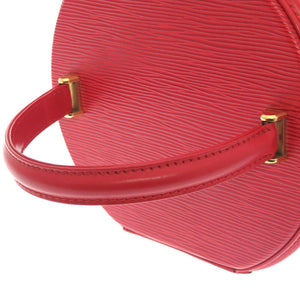ベタ無し 美品 ルイ ヴィトン エピ カンヌ カスティリアンレッド M48037 ハンドバッグ バッグ 赤 LV 0329 【中古】 LOUIS VUITTON