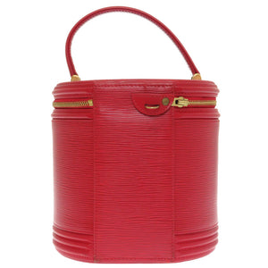 美品 ルイ ヴィトン エピ カンヌ カスティリアンレッド  M48037 ハンドバッグ バッグ 赤 LV 0331 【中古】 LOUIS VUITTON