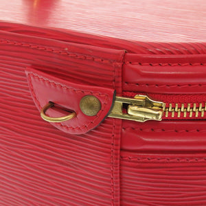 美品 ルイ ヴィトン エピ カンヌ カスティリアンレッド  M48037 ハンドバッグ バッグ 赤 LV 0331 【中古】 LOUIS VUITTON