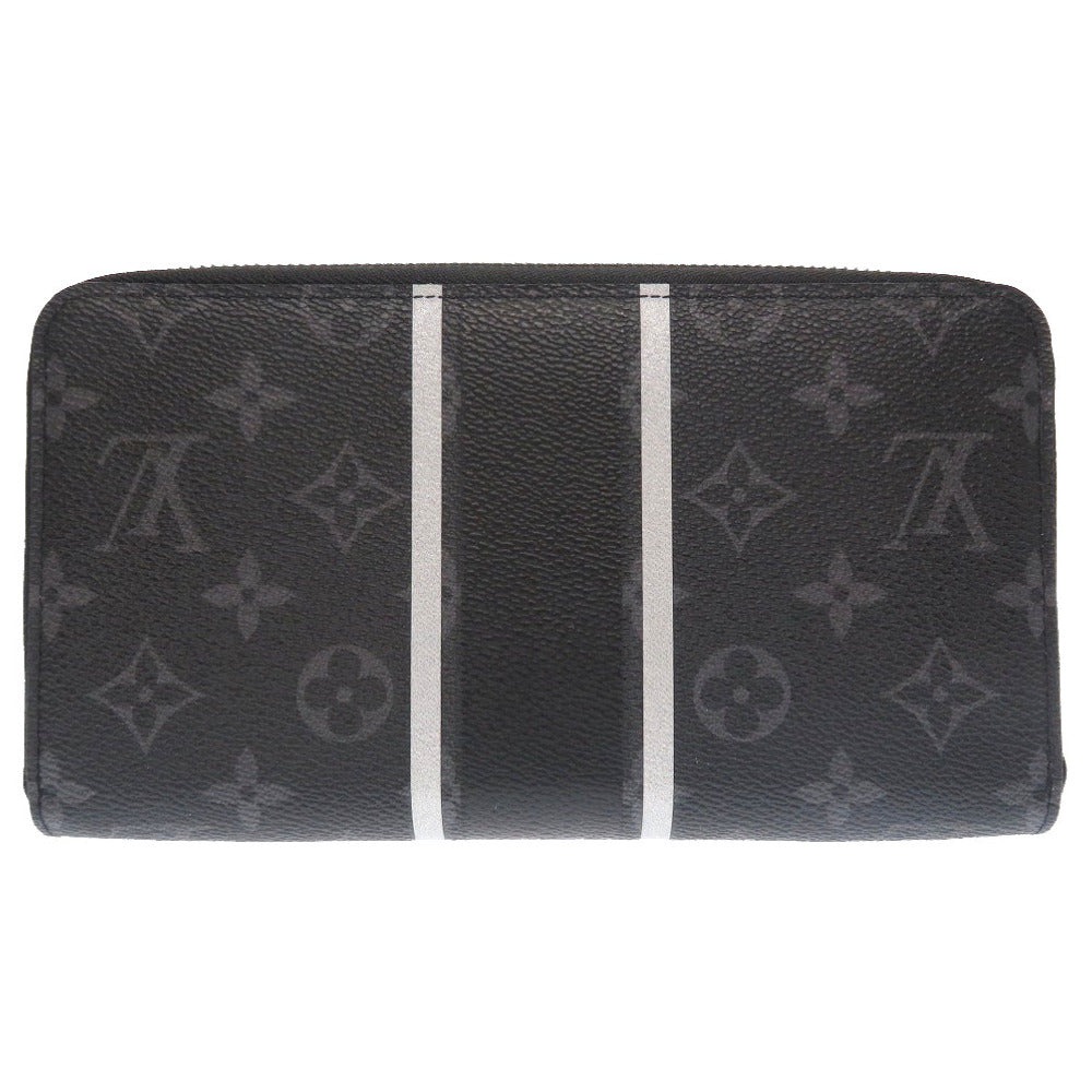 新品同様 ルイ ヴィトン モノグラム エクリプス フラグメント ジッピー オーガナイザー M64645 ラウンドファスナー 長財布 財布 LV 0334 【中古】 LOUIS VUITTON メンズ