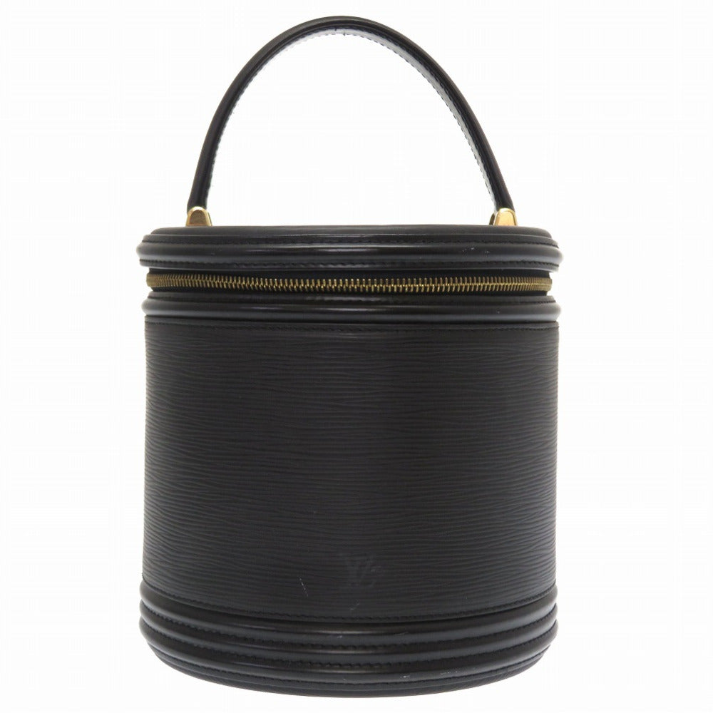 ベタ無し 美品 ルイ ヴィトン エピ カンヌ ブラック M48032 ハンドバッグ バッグ 黒 LV 0338 【中古】 LOUIS VUITTON