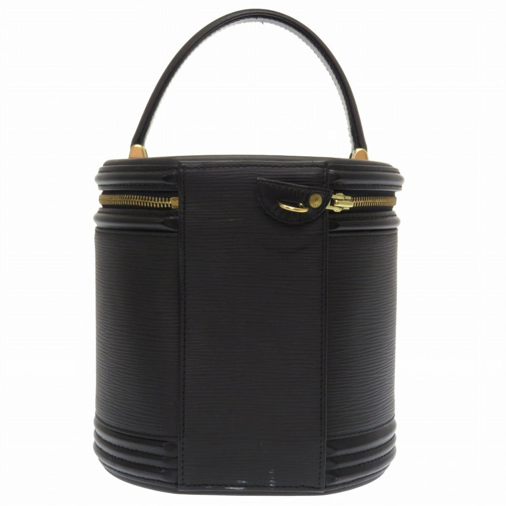 ベタ無し 美品 ルイ ヴィトン エピ カンヌ ブラック M48032 ハンドバッグ バッグ 黒 LV 0338 【中古】 LOUIS VUITTON