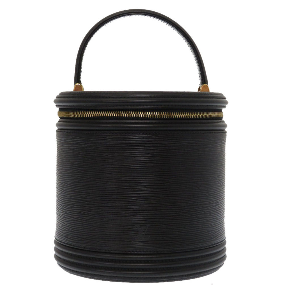 美品 ルイ ヴィトン エピ カンヌ ブラック M48032 ハンドバッグ バッグ ノワール 黒 LV 0343 【中古】 LOUIS VUITTON