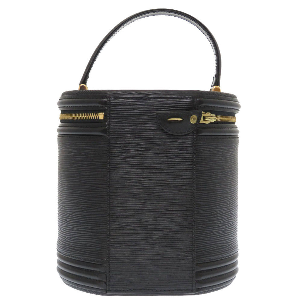 美品 ルイ ヴィトン エピ カンヌ ブラック M48032 ハンドバッグ バッグ 黒 LV 0346 【中古】 LOUIS VUITTON