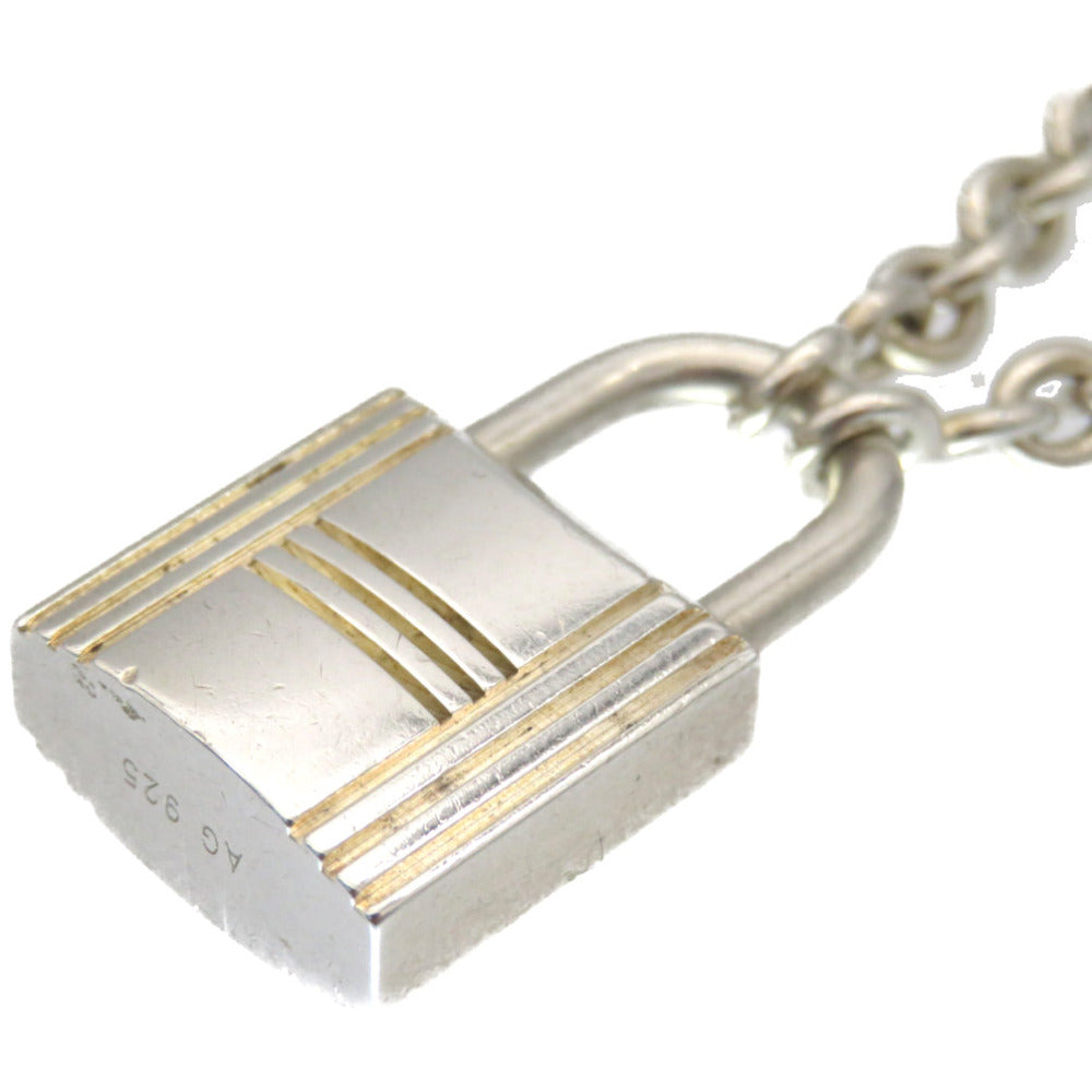 エルメス カデナモチーフ  シルバー925 バッグチャーム キーホルダー キーホルダー  0348【中古】HERMES