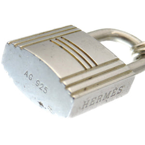 エルメス カデナモチーフ  シルバー925 バッグチャーム キーホルダー キーホルダー  0348【中古】HERMES