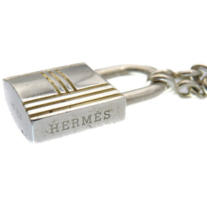 エルメス カデナモチーフ  シルバー925 バッグチャーム キーホルダー キーホルダー  0348【中古】HERMES