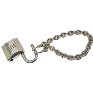 エルメス カデナモチーフ  シルバー925 バッグチャーム キーホルダー キーホルダー  0348【中古】HERMES