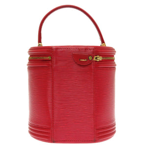 美品 ルイ ヴィトン エピ カンヌ カスティリアンレッド M48037 ハンドバッグ バッグ 赤 LV 0354 【中古】 LOUIS VUITTON