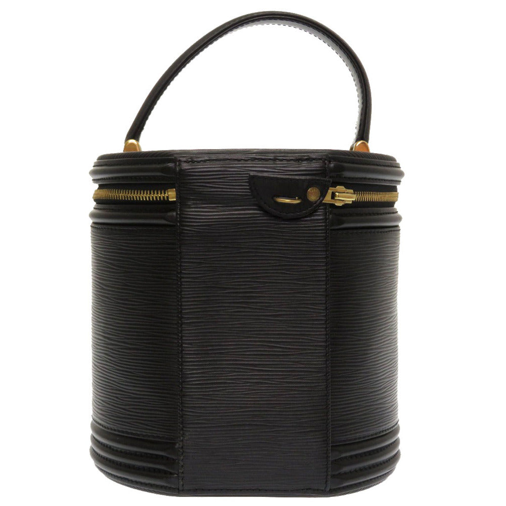 美品 ルイ ヴィトン エピ カンヌ ブラック M48032 ハンドバッグ バッグ ノワール 黒 LV 0355 【中古】 LOUIS VUITTON