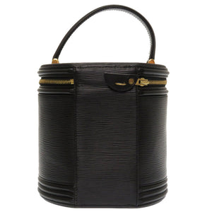 美品 ルイ ヴィトン エピ カンヌ ブラック M48032 ハンドバッグ バッグ ノワール 黒 LV 0355 【中古】 LOUIS VUITTON