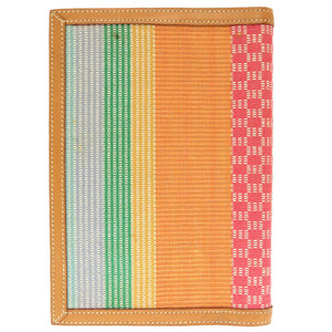 エルメス アジェンダ レザー キャンバス マルチカラー □D刻印 手帳カバー 手帳 0359 【中古】 HERMES