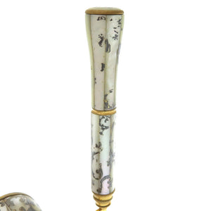 ティファニー アンティーク オペラグラス 双眼鏡 真鍮 パールホワイト 装飾 0366 【中古】 TIFFANY&Co.