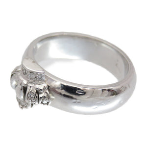 ジャスティンデイビス クラウン ダイヤ K18WG リング 指輪 ダイヤモンド 11号 ホワイトゴールド ジェリー アクセサリー 0373【中古】Justin Davis