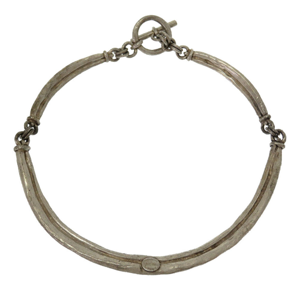 エルメス ヴィンテージ シルバー チョーカー ネックレス アクセサリー 0381 【中古】 HERMES