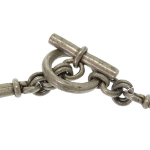 エルメス ヴィンテージ シルバー チョーカー ネックレス アクセサリー 0381 【中古】 HERMES