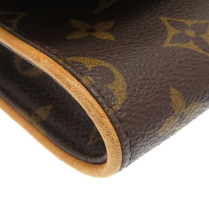 ルイ ヴィトン モノグラム ポシェットツインGM M51852 ショルダーバッグ バッグ LV 0394 【中古】 LOUIS VUITTON