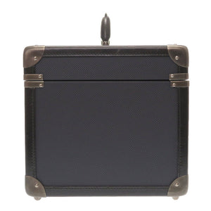 美品 ボッテガヴェネタ レザー ネイビー 161242 ジュエリーボックス メイクボックス バッグ 紺 0042 【中古】 BOTTEGAVENETA