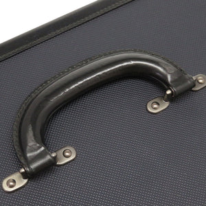 美品 ボッテガヴェネタ レザー ネイビー 161242 ジュエリーボックス メイクボックス バッグ 紺 0042 【中古】 BOTTEGAVENETA