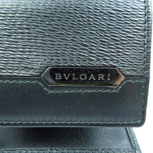 新品同様 ブルガリ 280887 セルペティ スカリエ 6連 キーケース カーフ ブラック 黒 0062【中古】BLGARI