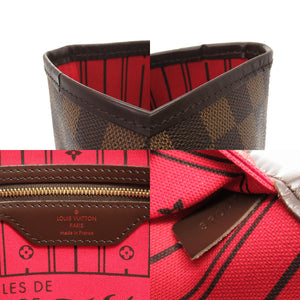 美品 ルイ ヴィトン ダミエ ネヴァーフルMM N51105 トートバッグ バッグ LV 0071 【中古】 LOUIS VUITTON