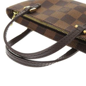 新品同様 ルイ ヴィトン ダミエ マノスク エベヌ ポーチ バッグ LV 0017 【中古】 LOUIS VUITTON