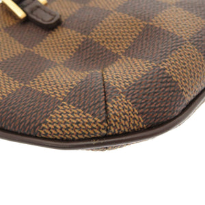 新品同様 ルイ ヴィトン ダミエ マノスク エベヌ ポーチ バッグ LV 0017 【中古】 LOUIS VUITTON