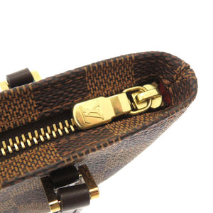 新品同様 ルイ ヴィトン ダミエ マノスク エベヌ ポーチ バッグ LV 0017 【中古】 LOUIS VUITTON