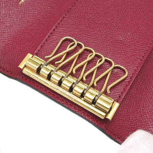 美品 ルイ ヴィトン モノグラム ミュルティクレ6 フューシャ M60701 6連 キーケース LV 0025 【中古】 LOUIS VUITTON