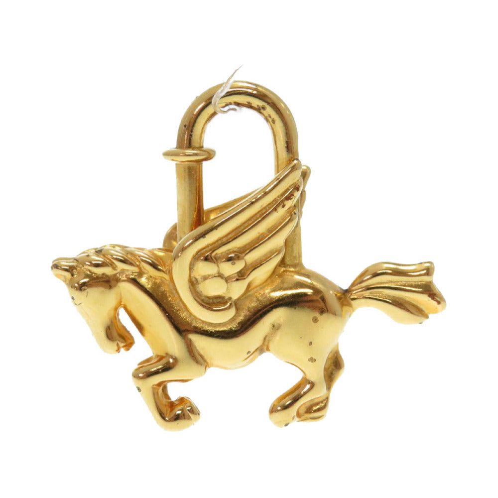 美品 エルメス ペガサス ゴールド カデナ 南京錠  カデナ 0026 【中古】 HERMES