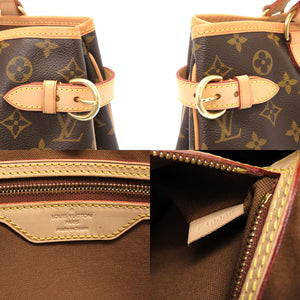 新品同様 ルイ ヴィトン モノグラム バティニョールオリゾンタル M51154 トートバッグ バッグ LV 0027 【中古】 LOUIS VUITTON