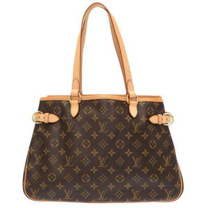 新品同様 ルイ ヴィトン モノグラム バティニョールオリゾンタル M51154 トートバッグ バッグ LV 0027 【中古】 LOUIS VUITTON