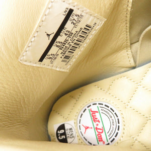 未使用 ナイキ エアジョーダン2 ジャストドン スニーカー 27.5 レザー ベージュ 0034【中古】NIKE Jordan 2 Retro Just Don Beach メンズ