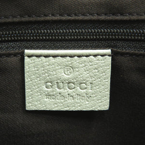 グッチ アビーライン GGキャンバス レザー シルバー金具 ベージュ 130738 ハンドバッグ ワンショルダーバッグ 0045【中古】GUCCI