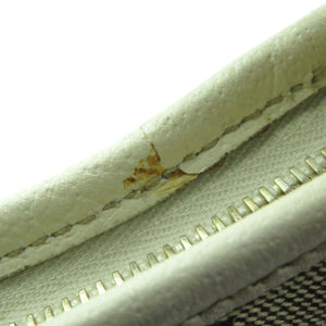 グッチ アビーライン GGキャンバス レザー シルバー金具 ベージュ 130738 ハンドバッグ ワンショルダーバッグ 0045【中古】GUCCI