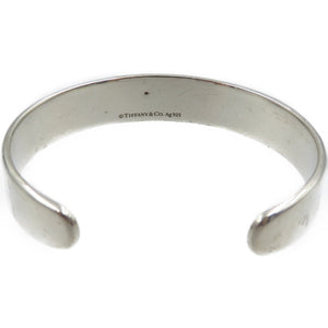 ティファニー リターン トゥ ティファニー ナロー カフ バングル 2PD シルバー925 ダイヤモンド 0053【中古】TIFFANY&Co.