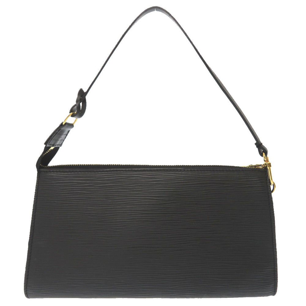 美品 ルイ ヴィトン エピ ポシェット アクセソワール ノワール M52942 ハンドバッグ バッグ ブラック 黒 LV 0089 【中古】 LOUIS VUITTON