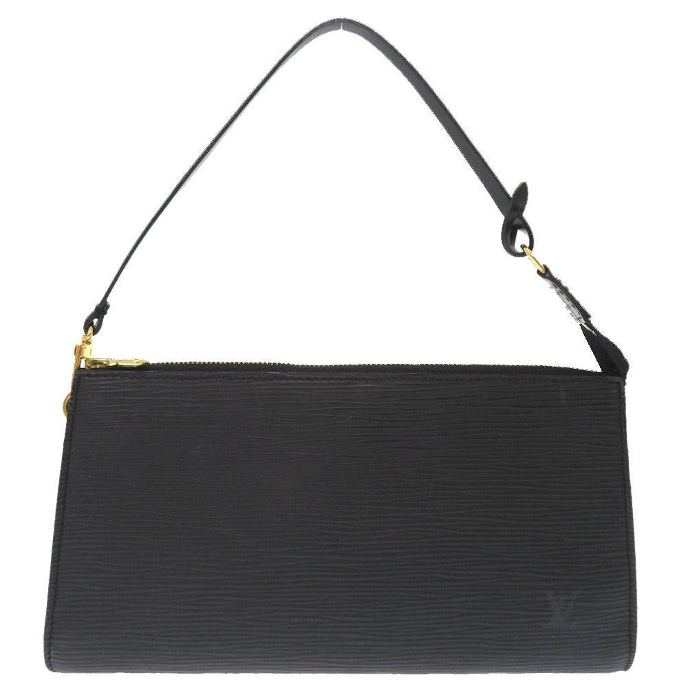 美品 ルイ ヴィトン エピ ポシェット アクセソワール ノワール M52942 ハンドバッグ バッグ ブラック 黒 LV 0089 【中古】 LOUIS VUITTON