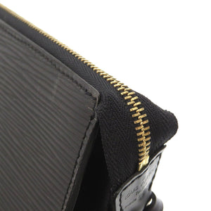 美品 ルイ ヴィトン エピ ポシェット アクセソワール ノワール M52942 ハンドバッグ バッグ ブラック 黒 LV 0089 【中古】 LOUIS VUITTON