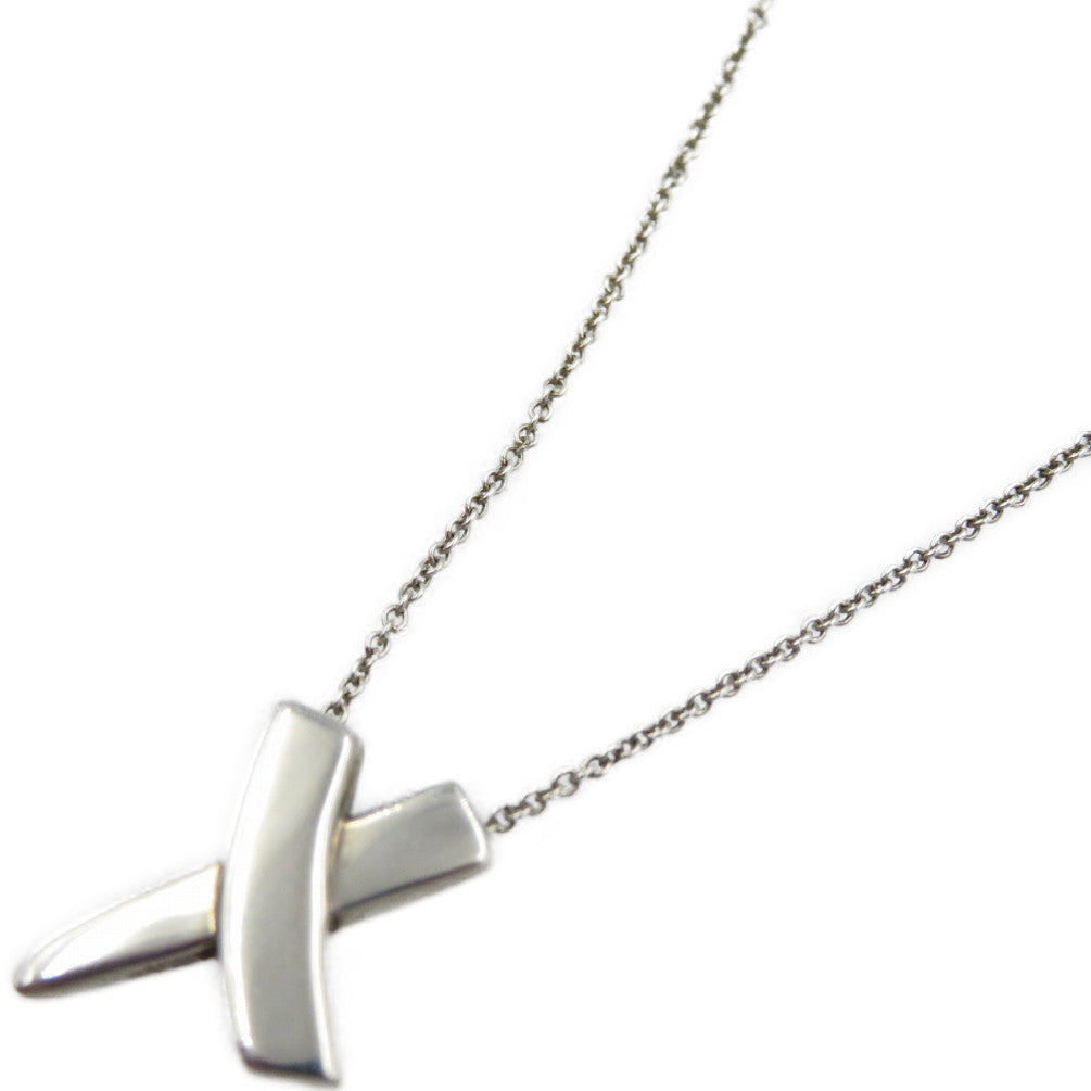ティファニー パロマ・ピカソ グラフィティ X シルバー925 ネックレス 0100【中古】TIFFANY&Co.
