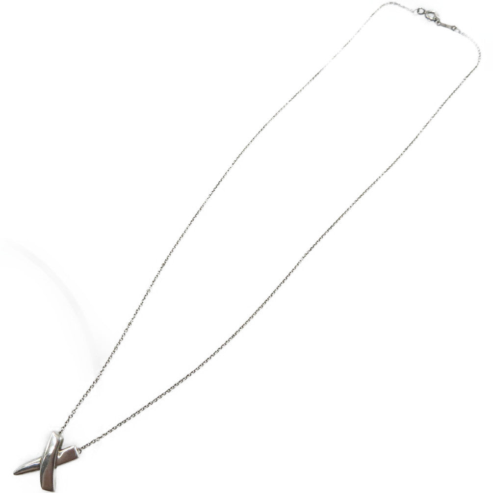 ティファニー パロマ・ピカソ グラフィティ X シルバー925 ネックレス 0100【中古】TIFFANY&Co.