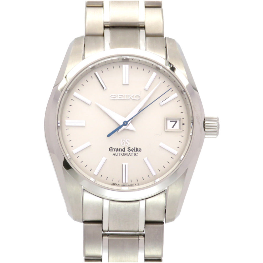 セイコー グランドセイコー SBGR059 / 9S65-00A0 自動巻き 腕時計 チタン シルバー文字盤 0106【中古】SEIKO メンズ