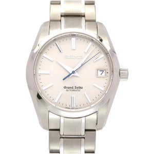 セイコー グランドセイコー SBGR059 / 9S65-00A0 自動巻き 腕時計 チタン シルバー文字盤 0106【中古】SEIKO メンズ