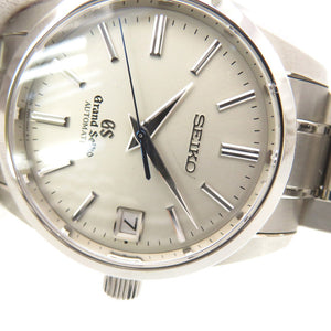 セイコー グランドセイコー SBGR059 / 9S65-00A0 自動巻き 腕時計 チタン シルバー文字盤 0106【中古】SEIKO メンズ