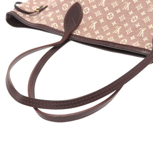 ルイ ヴィトン モノグラムミニラン ネヴァーフルMM セピア M40515 トートバッグ バッグ LV 0026 【中古】 LOUIS VUITTON
