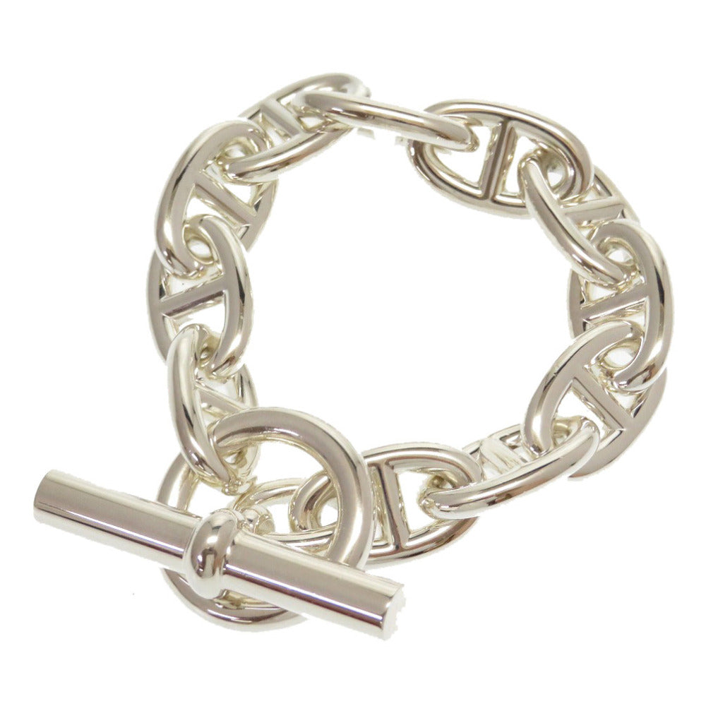 美品 エルメス シェーヌダンクル TGM 11コマ シルバー925 ブレスレット アクセサリー 0032 【中古】 HERMES