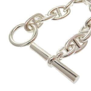 美品 エルメス シェーヌダンクル TGM 11コマ シルバー925 ブレスレット アクセサリー 0032 【中古】 HERMES